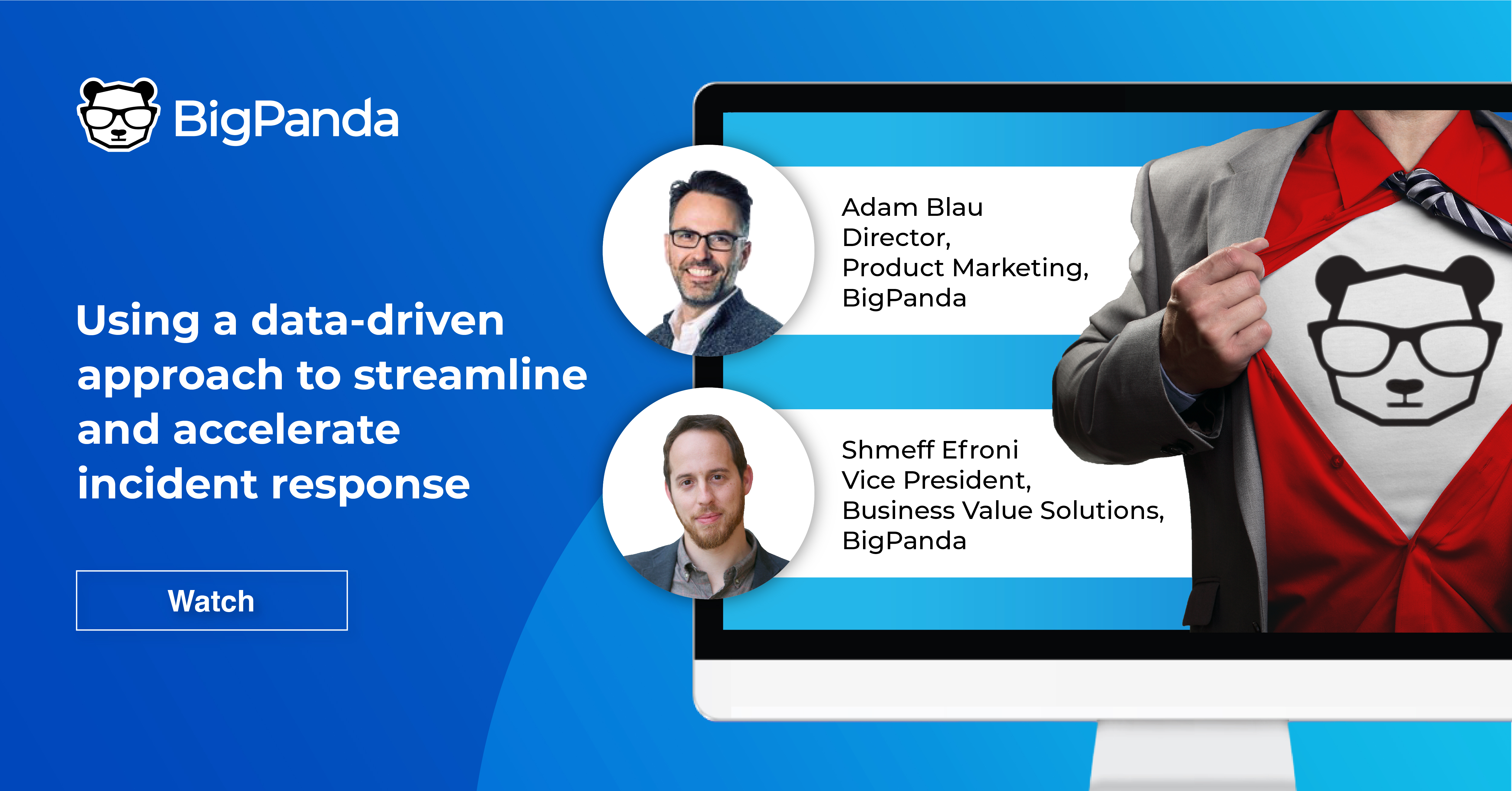 Using a data-driven approach to streamline and accelerate incident response